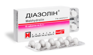 Диазолин - традиционное средство от аллергии