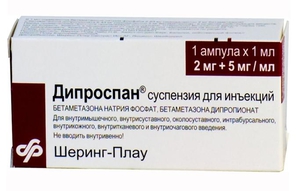 Описание лекарственного препарата Дипроспан