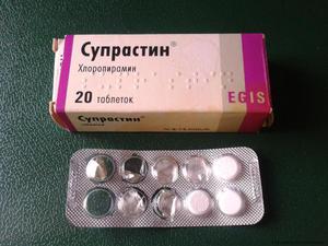 Применение антигистаминных препаратов